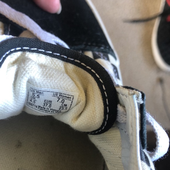 Vans black and white checkered - Picture 4 of 4